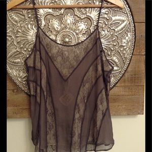 HAUTE HIPPIE - Silk Lace Camisole